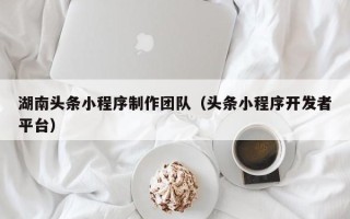 忻州湖南头条小程序制作团队（头条小程序开发者平台）